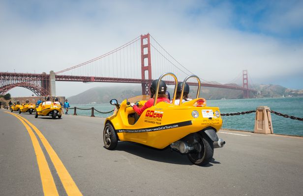 2-hour Golden Gate Bridge, Lombard Loop and Presidio GoCar tour