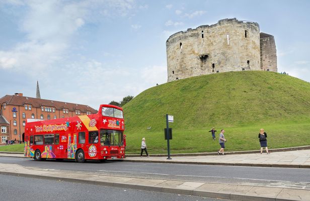 24-hour hop-on hop-off City Sightseeing bus tour of York