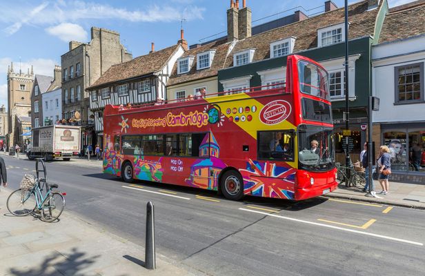 City Sightseeing hop-on hop-off bus tour of Cambridge