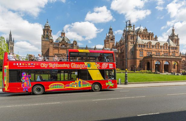 City Sightseeing Hop-On Hop-Off Bus Tour of Glasgow