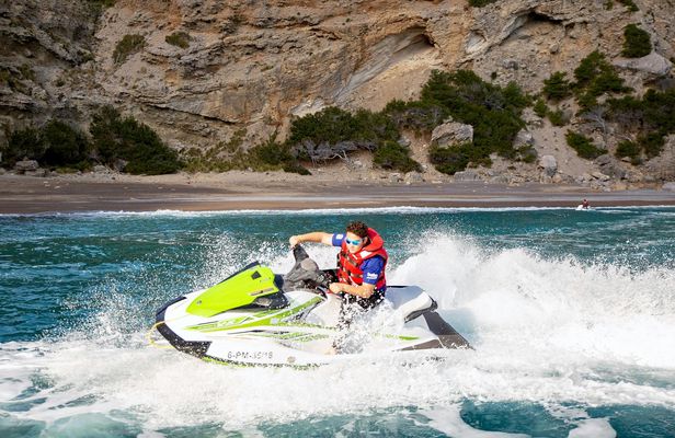 Coll Baix and Eagle's nest jet ski tour