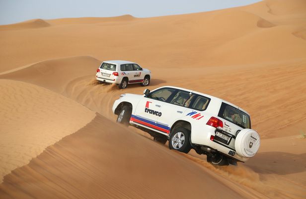 Morning Dubai desert safari with traditional Arabic breakfast