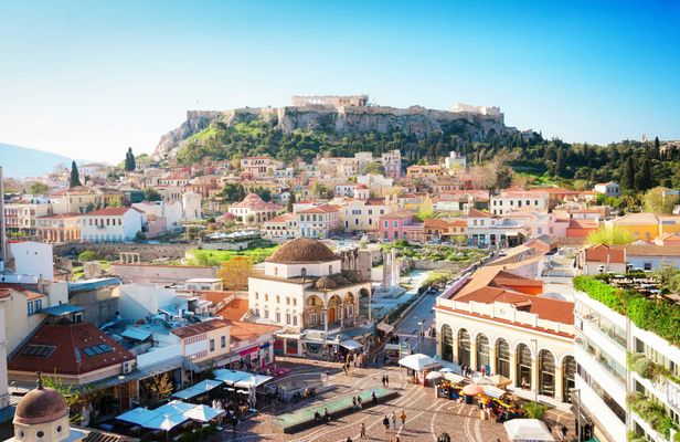 Walking tour of the highlights of Athens with New Acropolis Museum