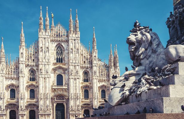 Milan City Sightseeing from Turin by high-speed train
