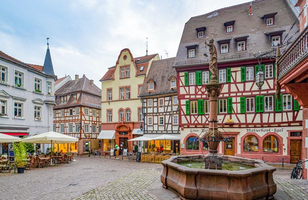 Self-balancing scooter tour from Ladenburg to Weinheim
