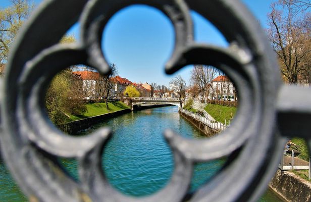 Self-guided discovery walk in Ljubljana