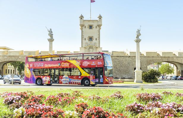 City Sightseeing hop-on hop-off bus tour of Cadiz