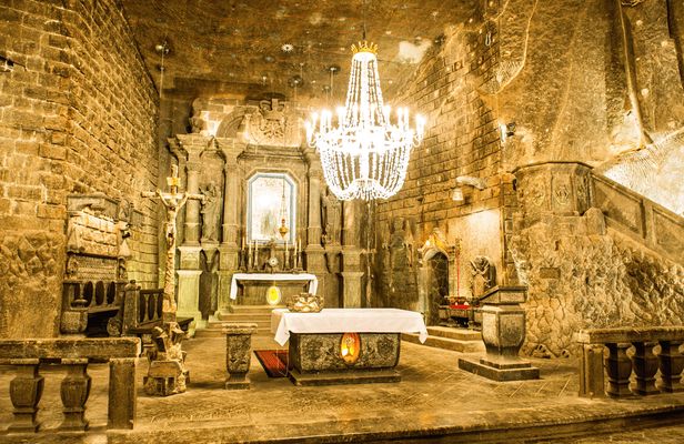 Wieliczka Salt Mine guided tour with hotel transfers