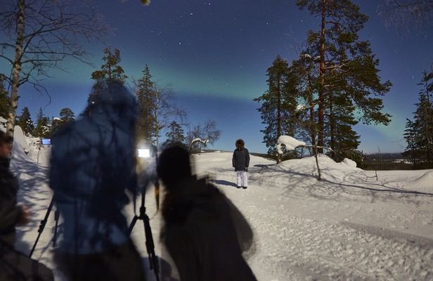 Capture the perfect shot of the aurora in Pyhä