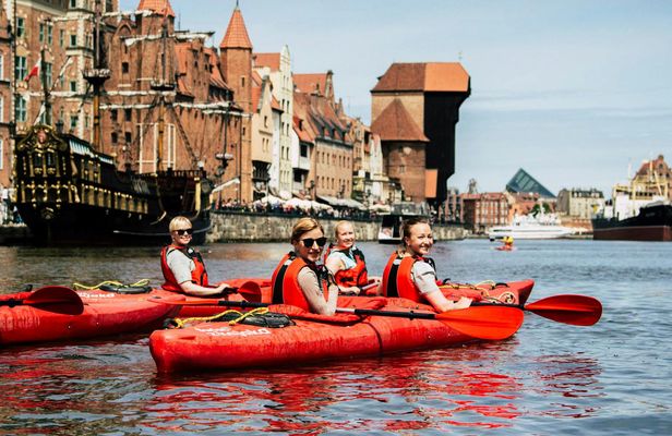 Guided kayak tour of Gdansk