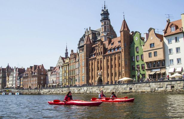 Private kayak tour of Gdansk