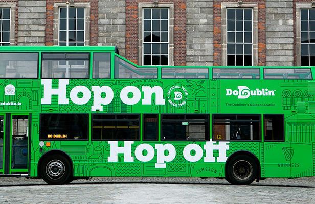 DoDublin hop-on, hop-off city tour