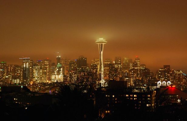 Seattle night tour by bus