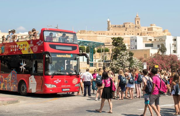 City Sightseeing hop-on hop-off bus tour of Gozo