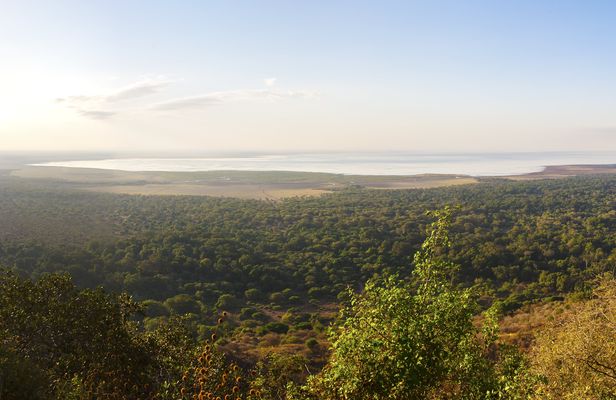 Canoeing at Lake Manyara National Park