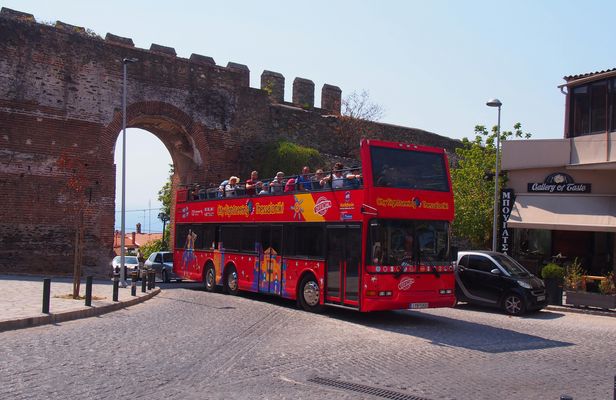 City Sightseeing hop-on hop-off bus tour of Thessaloniki