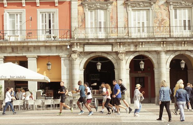 Madrid highlights running tour