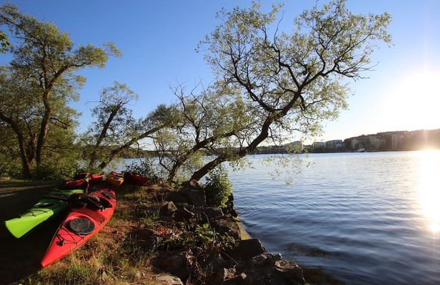 Enjoy the sunset kayak tour