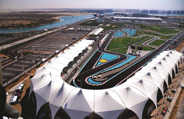 Yas marina circuit venue tour