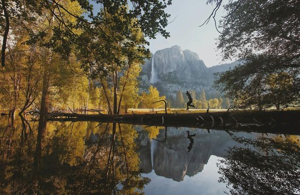 Yosemite overnight tour at Curry Village Tent Cabin