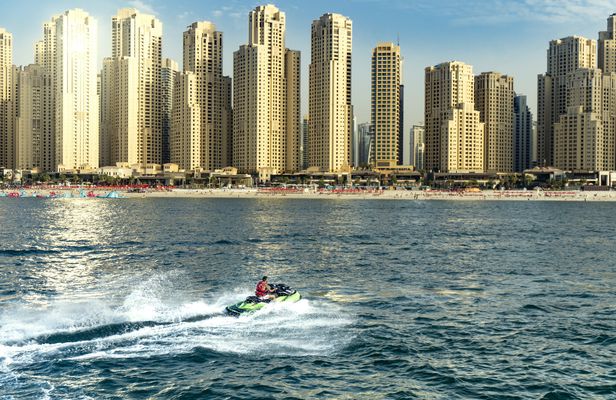 Dubai Jet Ski tour in Burj Al Arab, Burj Khalifa and Atlantis