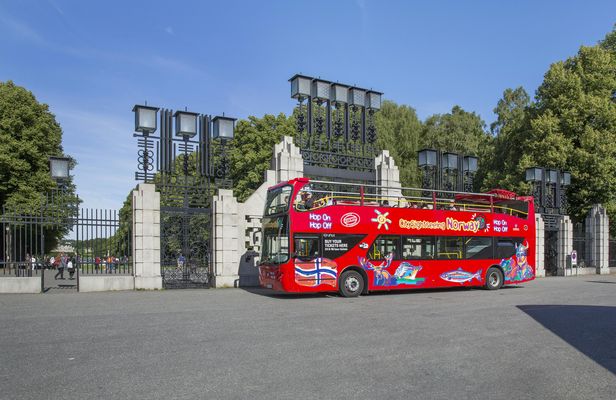 City Sightseeing hop-on hop-off bus tour of Oslo