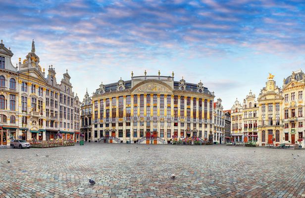 Luxury sightseeing tour of Brussels with private transportation from Amsterdam