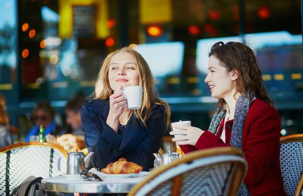 Conversation in French and Coffee at Cafe de Flore