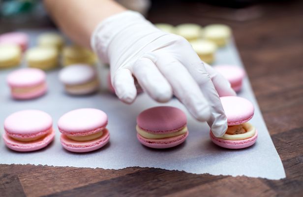 Macaron baking class with a Parisian chef