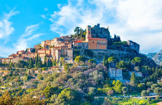 Tour of an Italian market, Èze, and La Turbie from Nice