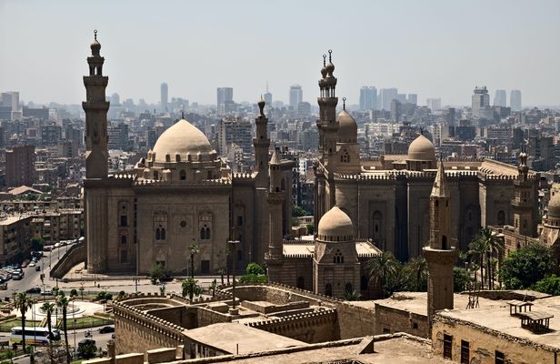 Old Cairo with the hanging church, Coptic museum and mosques