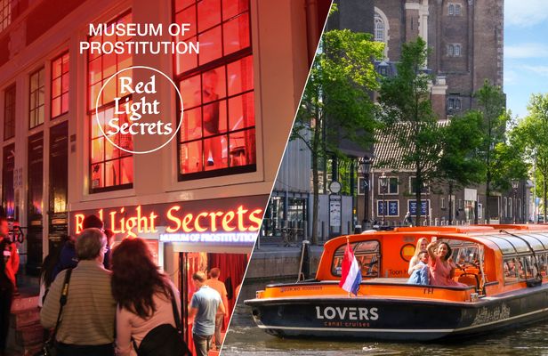 Amsterdam Red Light Secrets museum and 1-hour canal cruise