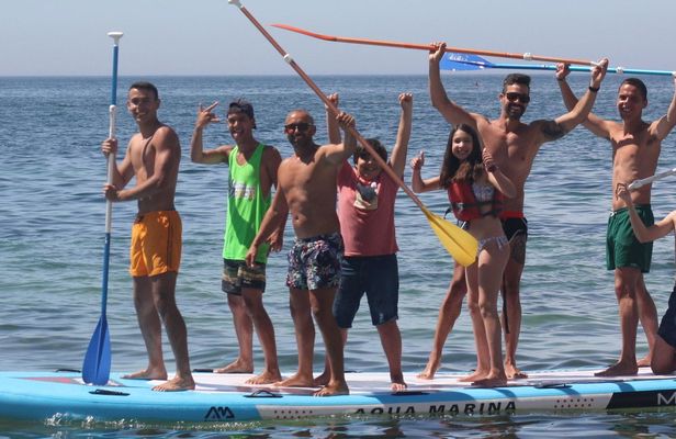 Mega paddle experience in Armação de Pêra