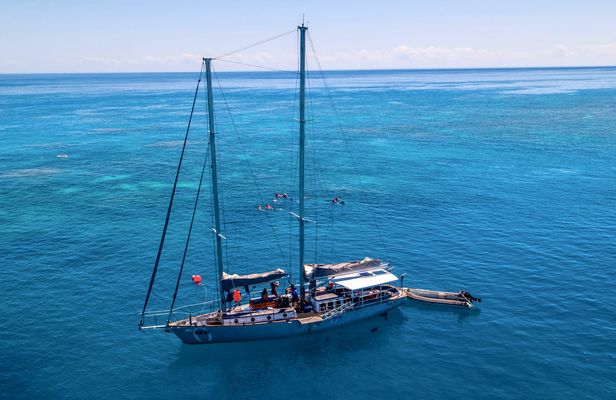 Personal sail, tropical island, and snorkel in the Great Barrier Reef