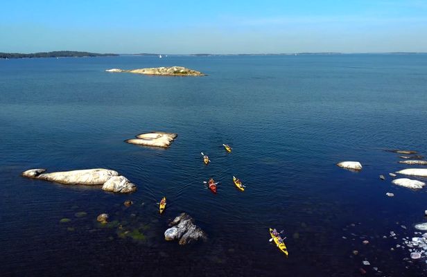 Full-day kayaking tour of Stockholm archipelago