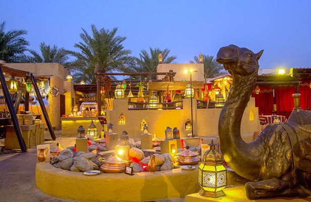 Dinner at Al Hadheerah Bab Al Shams Desert Resort from Dubai