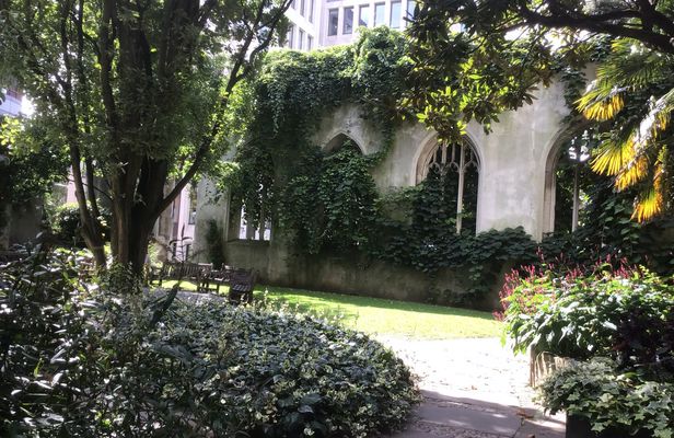 Secret gardens of London