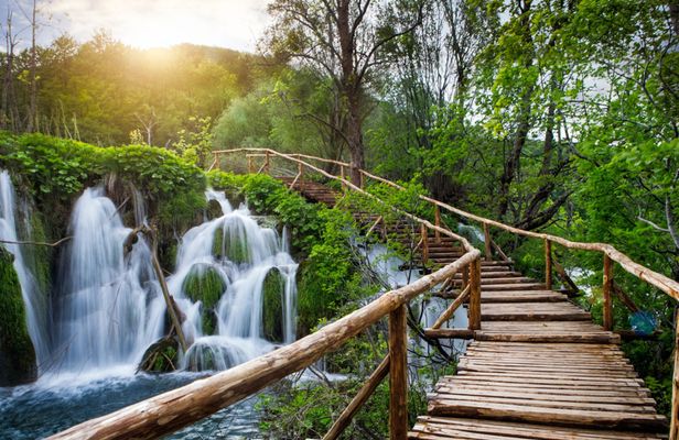 Plitvice Lakes National Park full-day trip from the Slovenian Coast