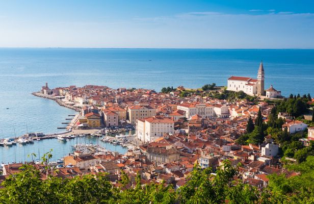 Slovenian coast tour with Pretor's palace from Ljubljana