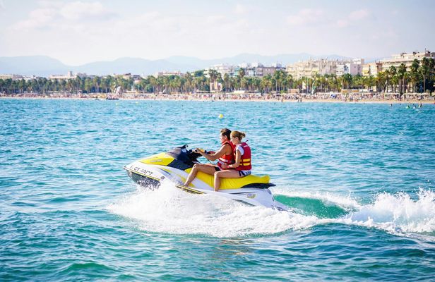 Jet-ski circuit in Llevant Beach