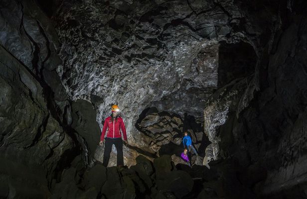ATV riding and caving combo tour