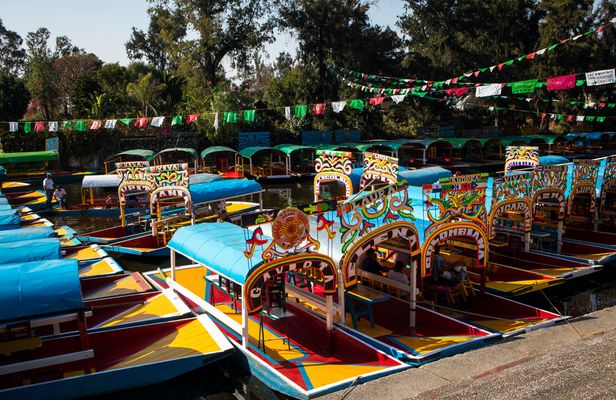 Xochimilco, Coyoacán and Frida Kahlo Museum private tour
