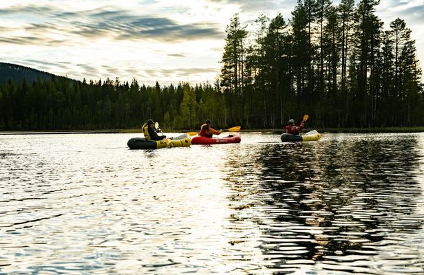 Packrafting experience around Sälen