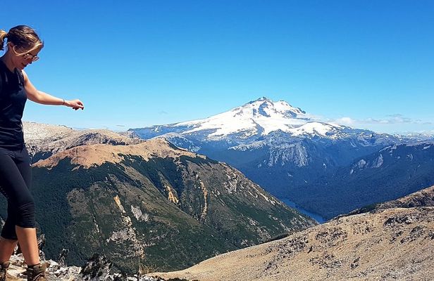 Lake kayaking and scenic hiking in Bariloche small-group tour