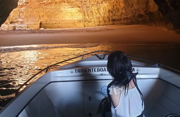 Benagil caves private boat tour