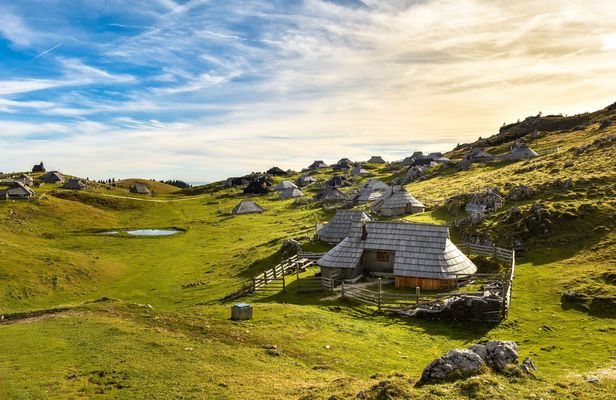 Kamnik and Velika Planina day trip with transport from Bled