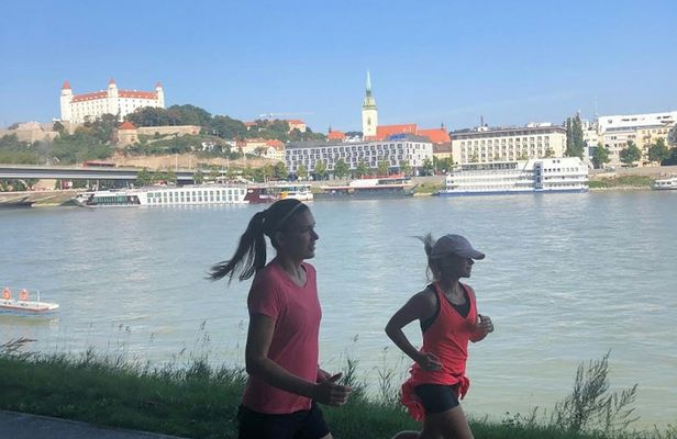Running tour of Bratislava with a local