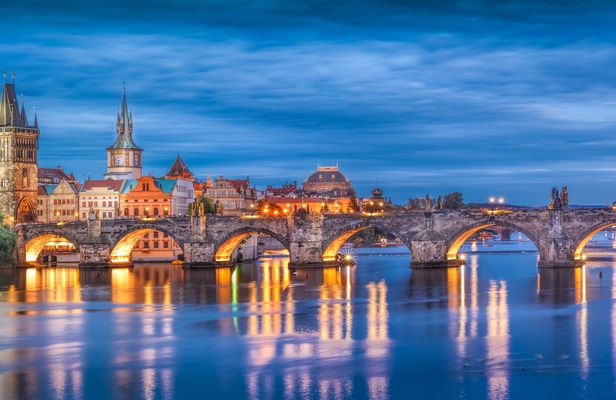 Prague by night city tour