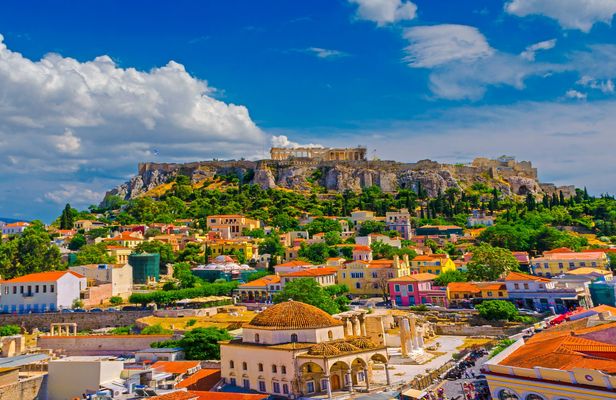 Athens and Piraeus private sightseeing tour with audio guide