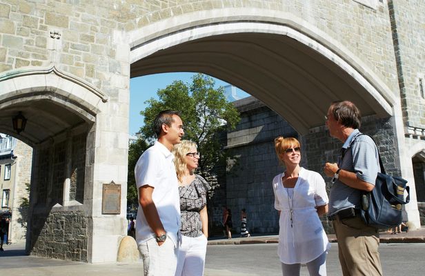 Private walking tour of old Quebec City